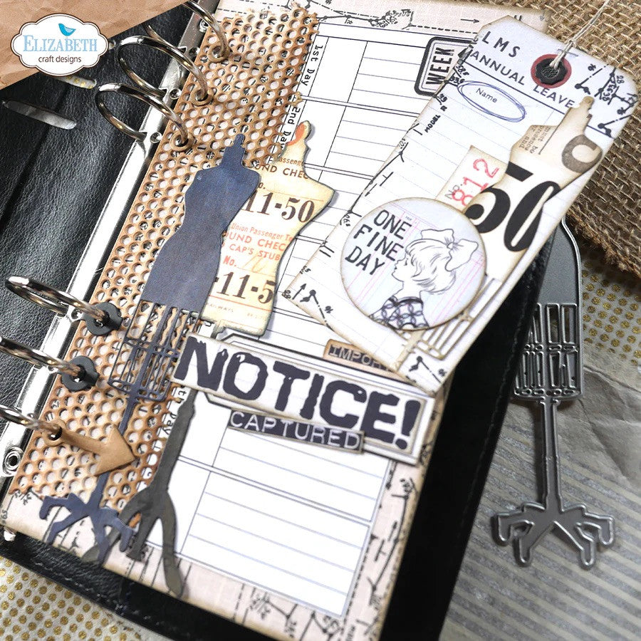 Elizabeth Craft Designs 2031 Planner Essentials Los maniquíes muere