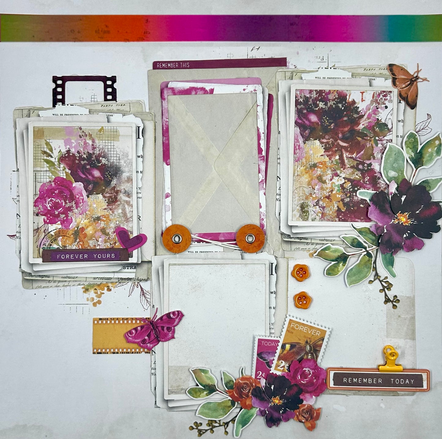 Live Your Dream 2-Page Layout