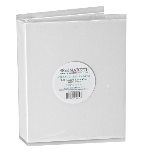 49 and Market Create An Album White Tall Standard Album Cover