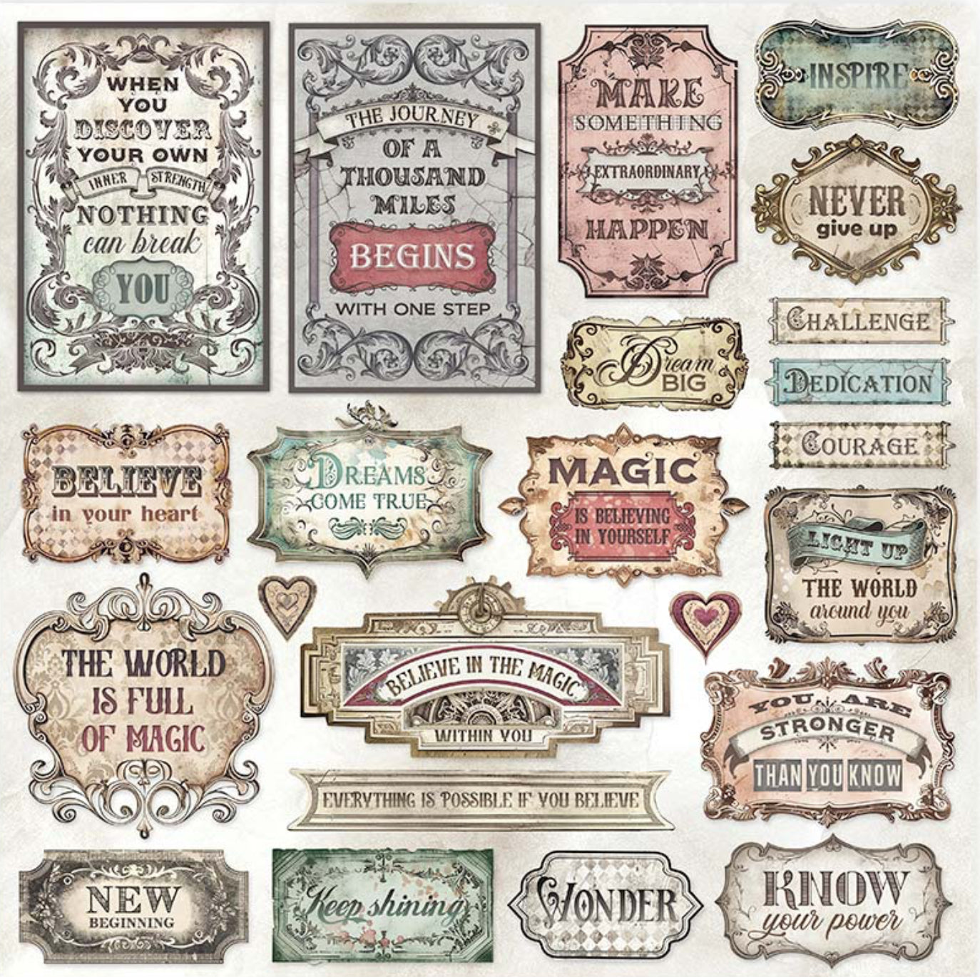 Stamperia Master of Magic 8” x 8” Paper Pad