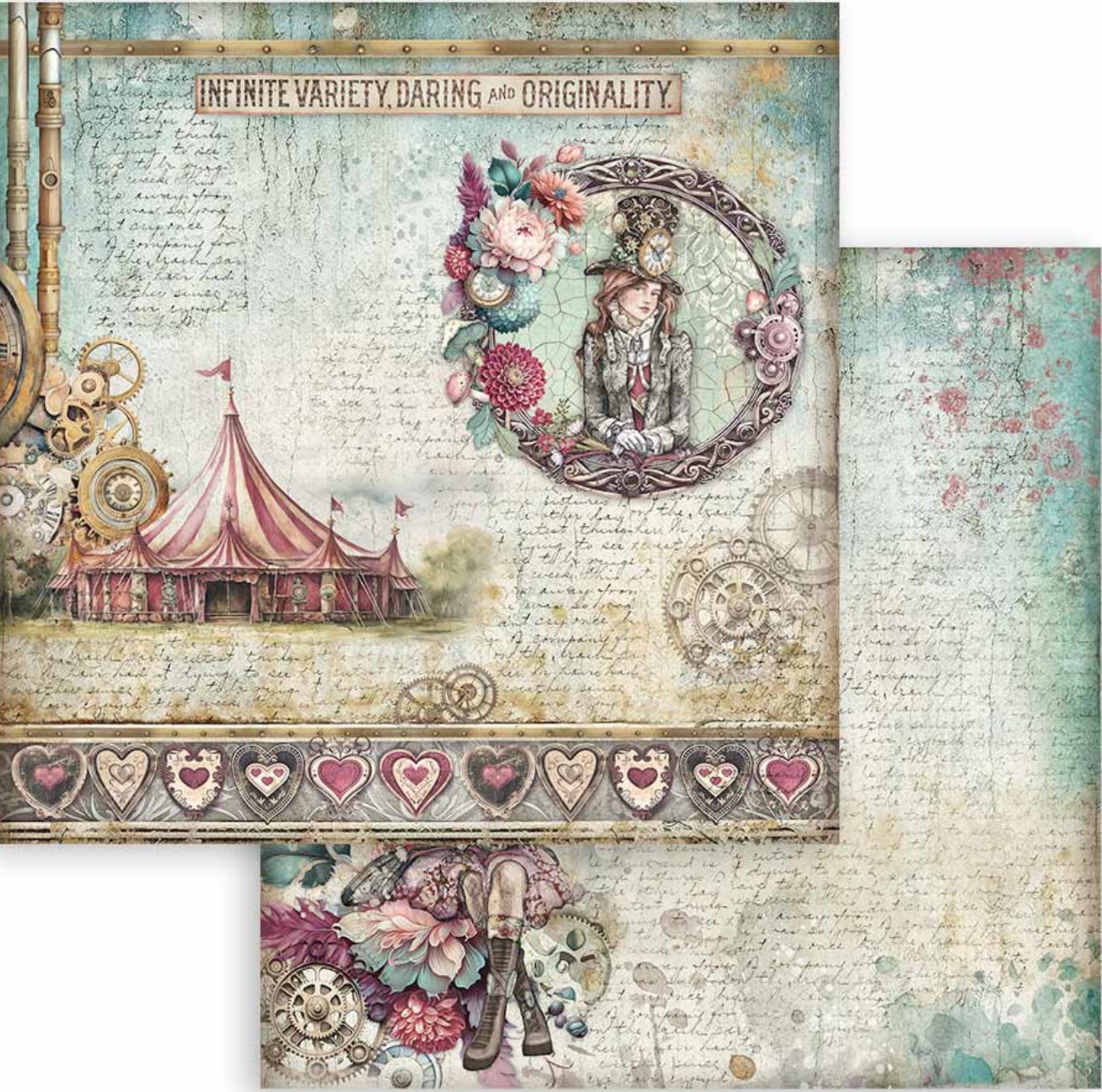 Stamperia Master of Magic 8” x 8” Paper Pad