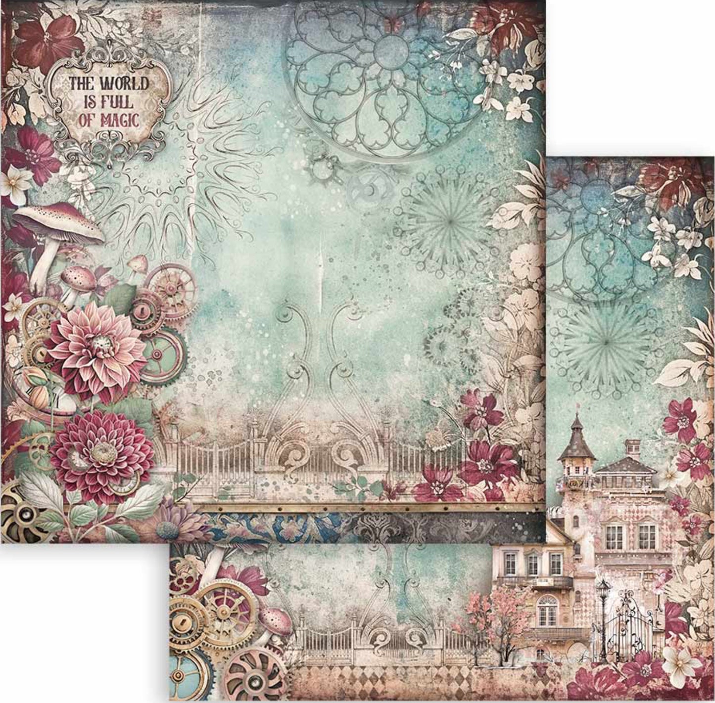 Stamperia Master of Magic 8” x 8” Paper Pad