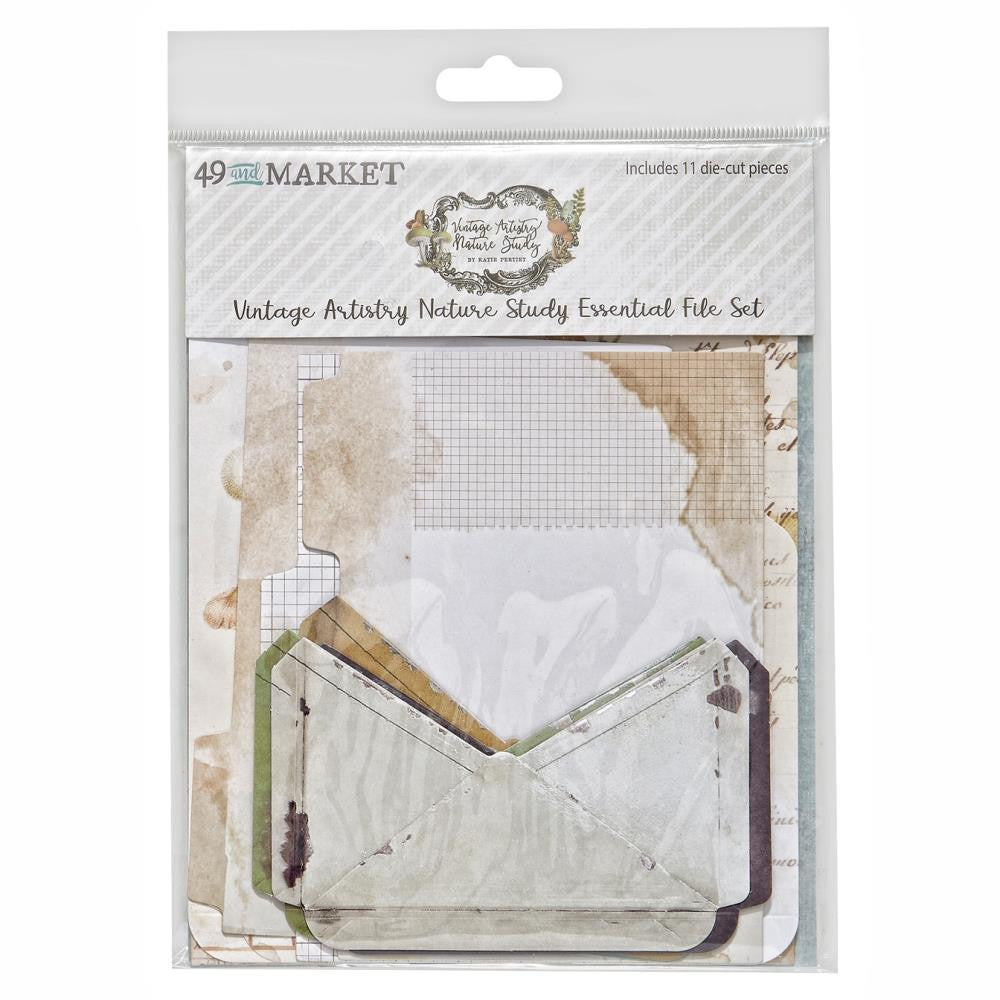 49 en markt Vintage Artistry Nature Study Essential File Set