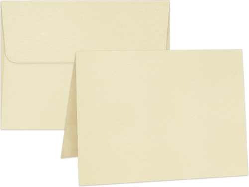 Graphic 45 Ivory A2 Cards With Envelopes