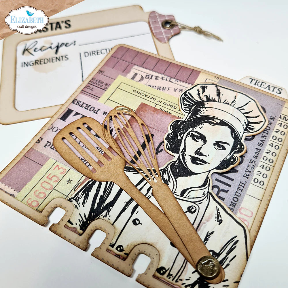 Elizabeth Craft Designs Planner Cards 2 Metal Die Set