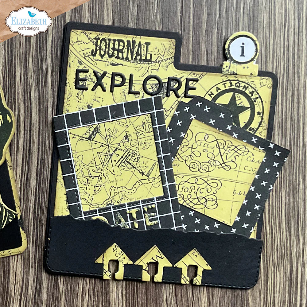 Elizabeth Craft Designs Planner Cards 5 Metal Die Set