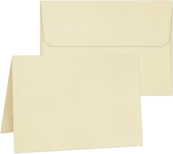 Graphic 45 Ivory A7 Cards With Envelopes