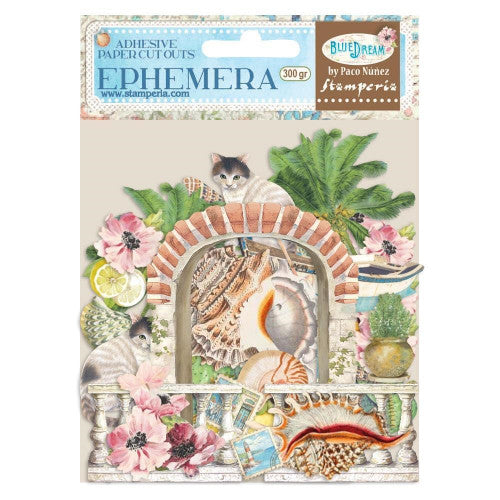 Stamperia Blue Dream-ephemera