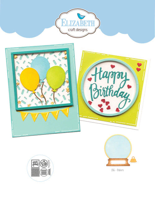 Elizabeth Craft Designs Juego de troqueles de metal Shakers