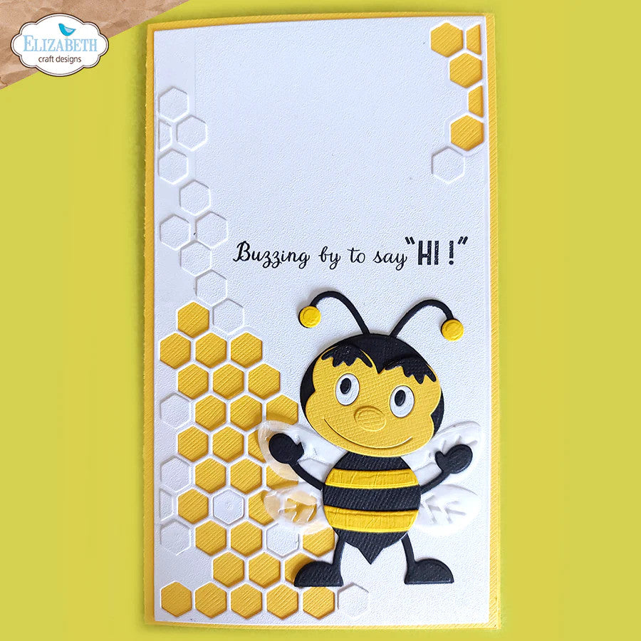 Elizabeth Craft Designs Bugs and Kisses stempelset