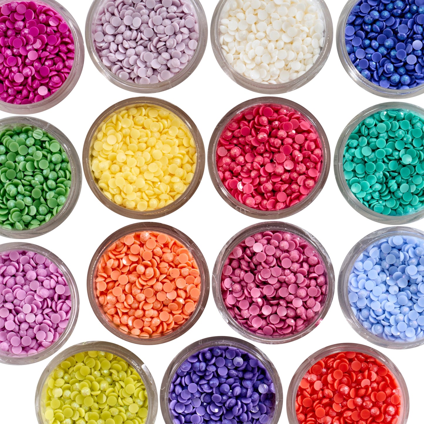 Diamond Art Club Bling Diamonds - Fairy Dust® Muted Rainbow Round (Set of 15)