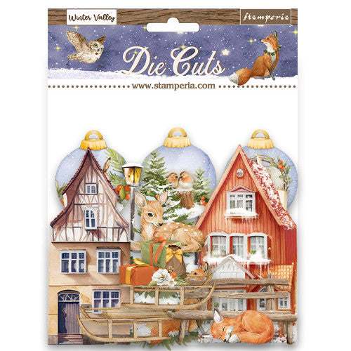 Stamperia Winter Valley Die Cuts