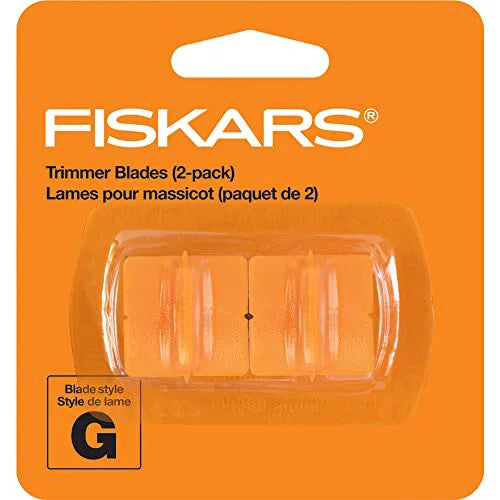 Fiskars Trimmer Blades, High Profile Triple Track - 2 blades