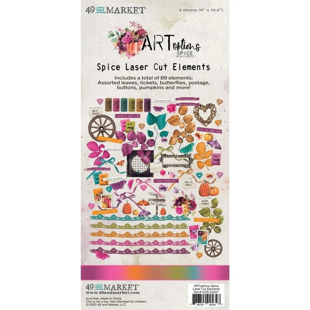 49 & Market ARToptions Spice Laser Cut Elements