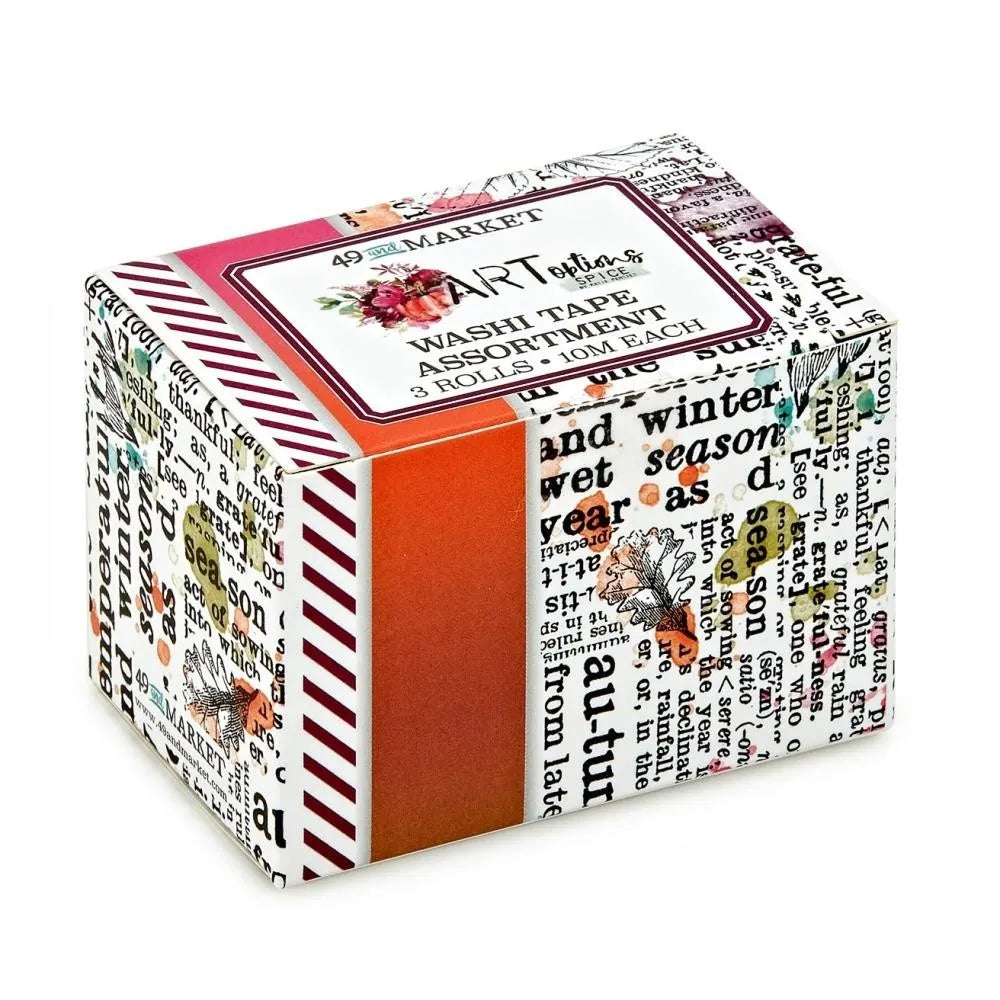 49 and Market - ARToptions Holiday Wishes Washi Tape Assorment