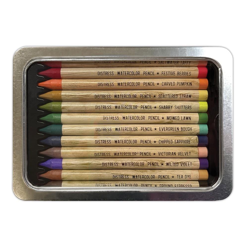 Tim Holtz Distress Watercolor Pencils - Set 4