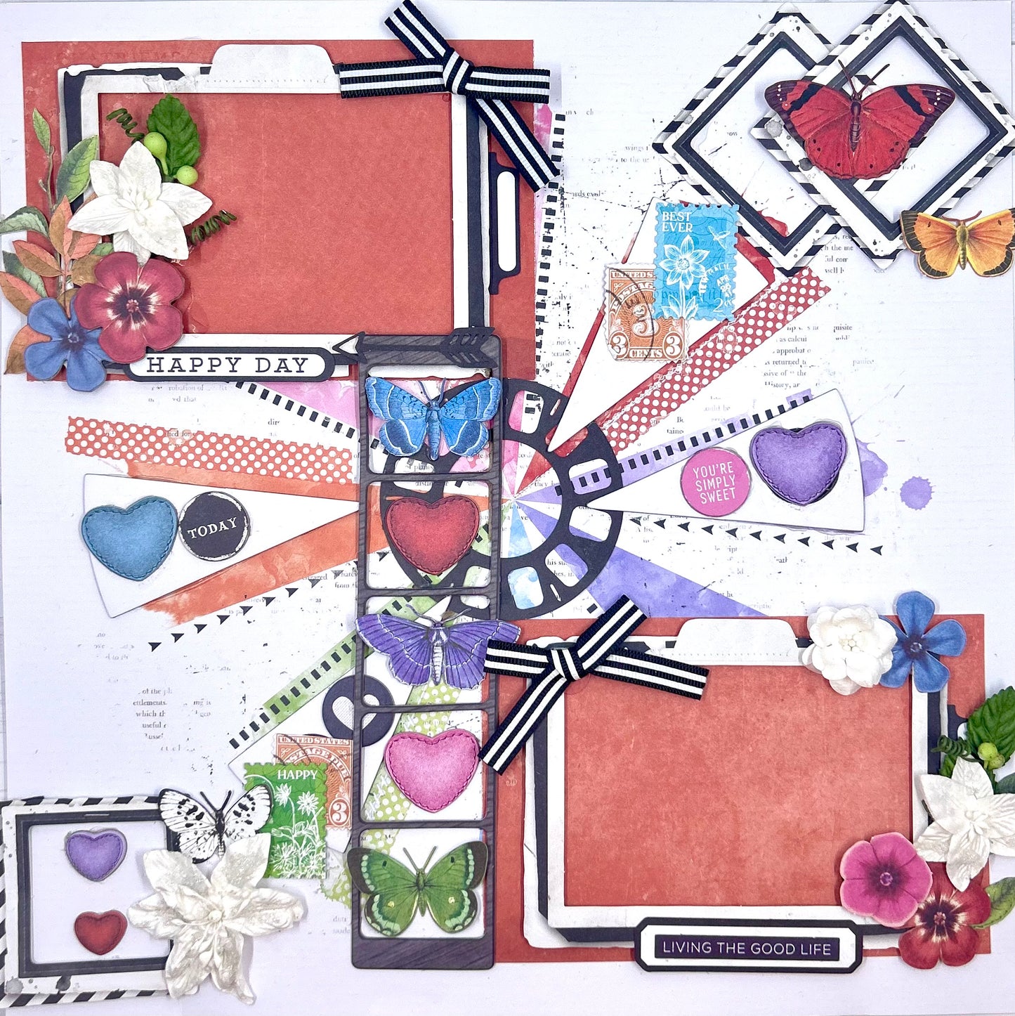 A Colorful Moment 2-Page Layout (Virtual Class 75)