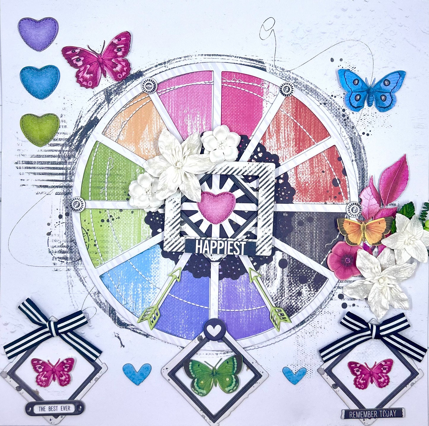 A Colorful Moment 2-Page Layout (Virtual Class 75)