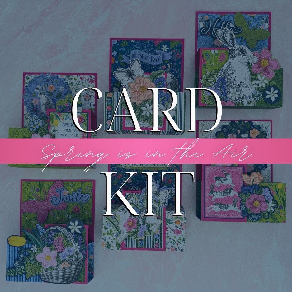 Graphic 45 Spring is in the Air - Pop-Up Card Set 2025 Kit 3