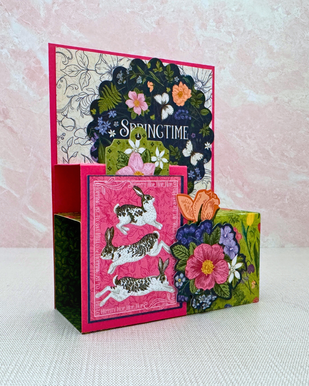 Graphic 45 Spring is in the Air - Pop-Up Card Set 2025 Kit 3