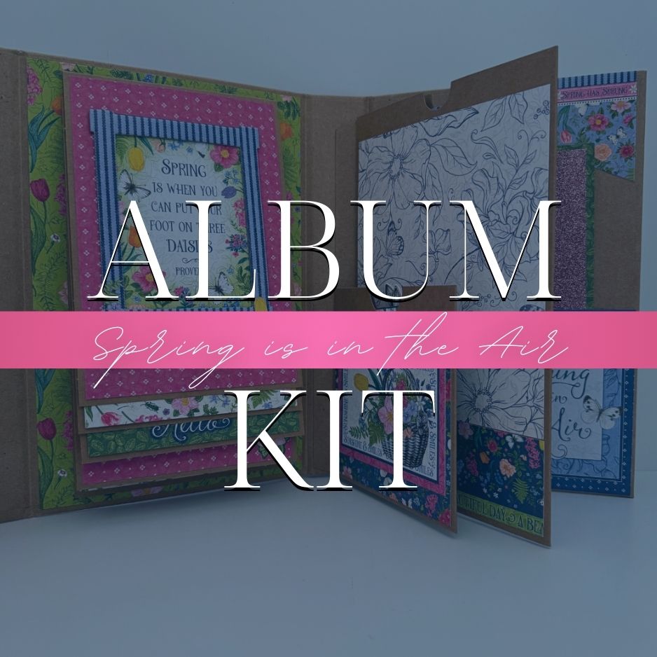 Graphic 45 Spring is in the Air - Interactive Folio Album 2025 Kit 3