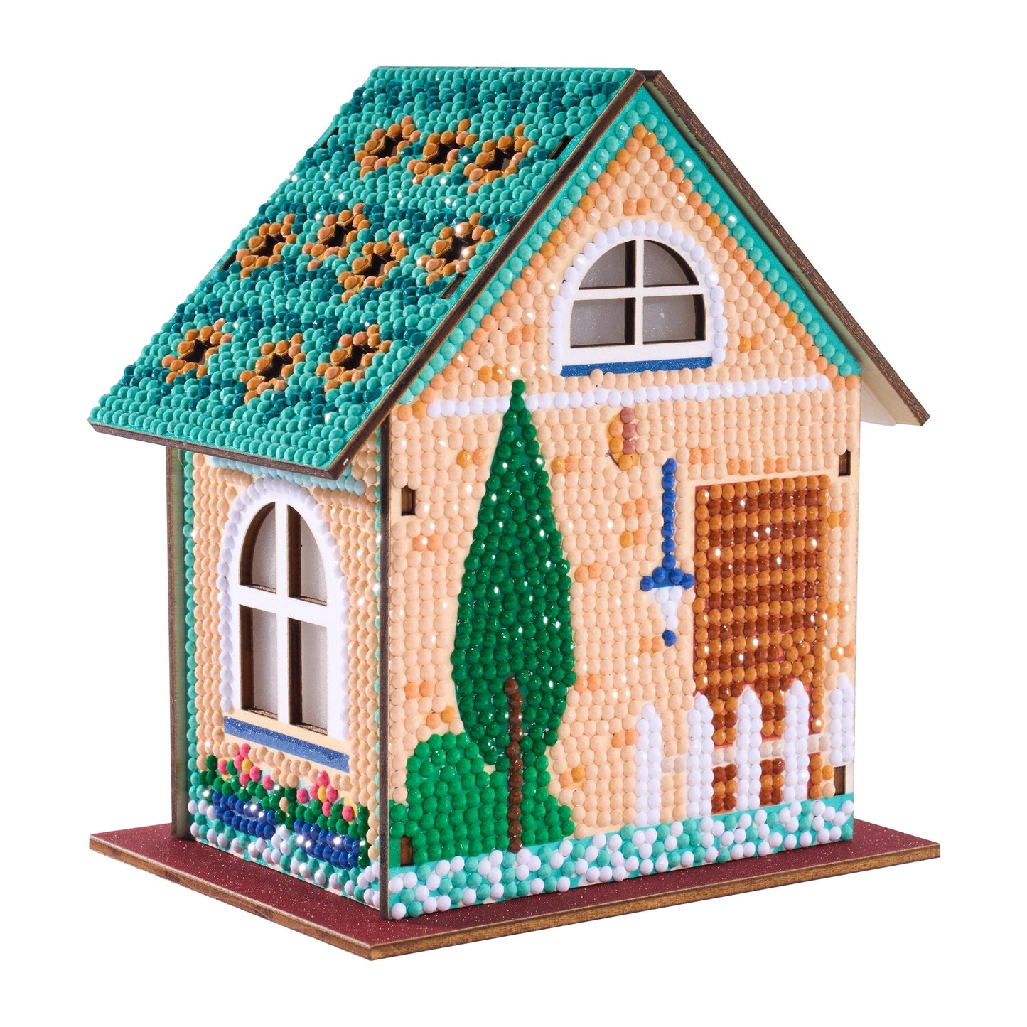 Diamond Art Club LED 3D Gem House - Home Sweet Home