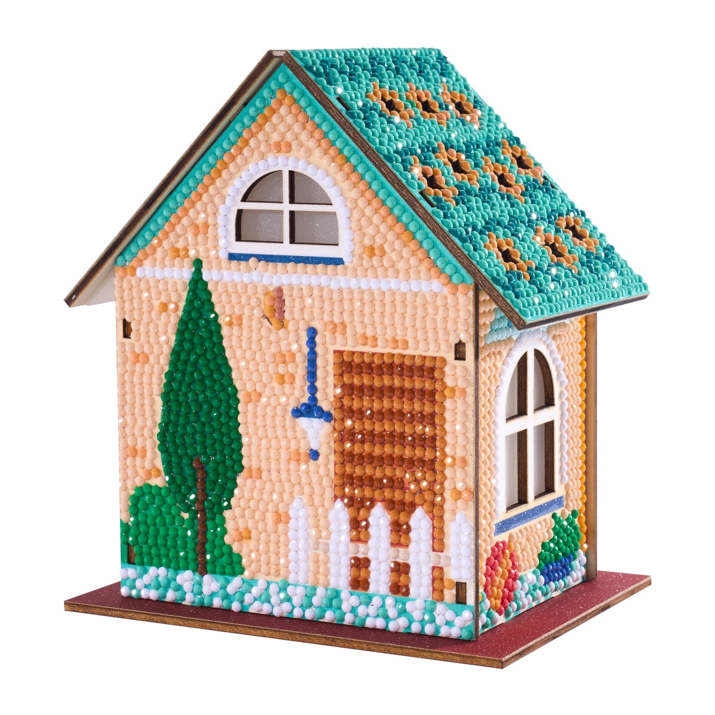 Diamond Art Club LED 3D Gem House - Home Sweet Home