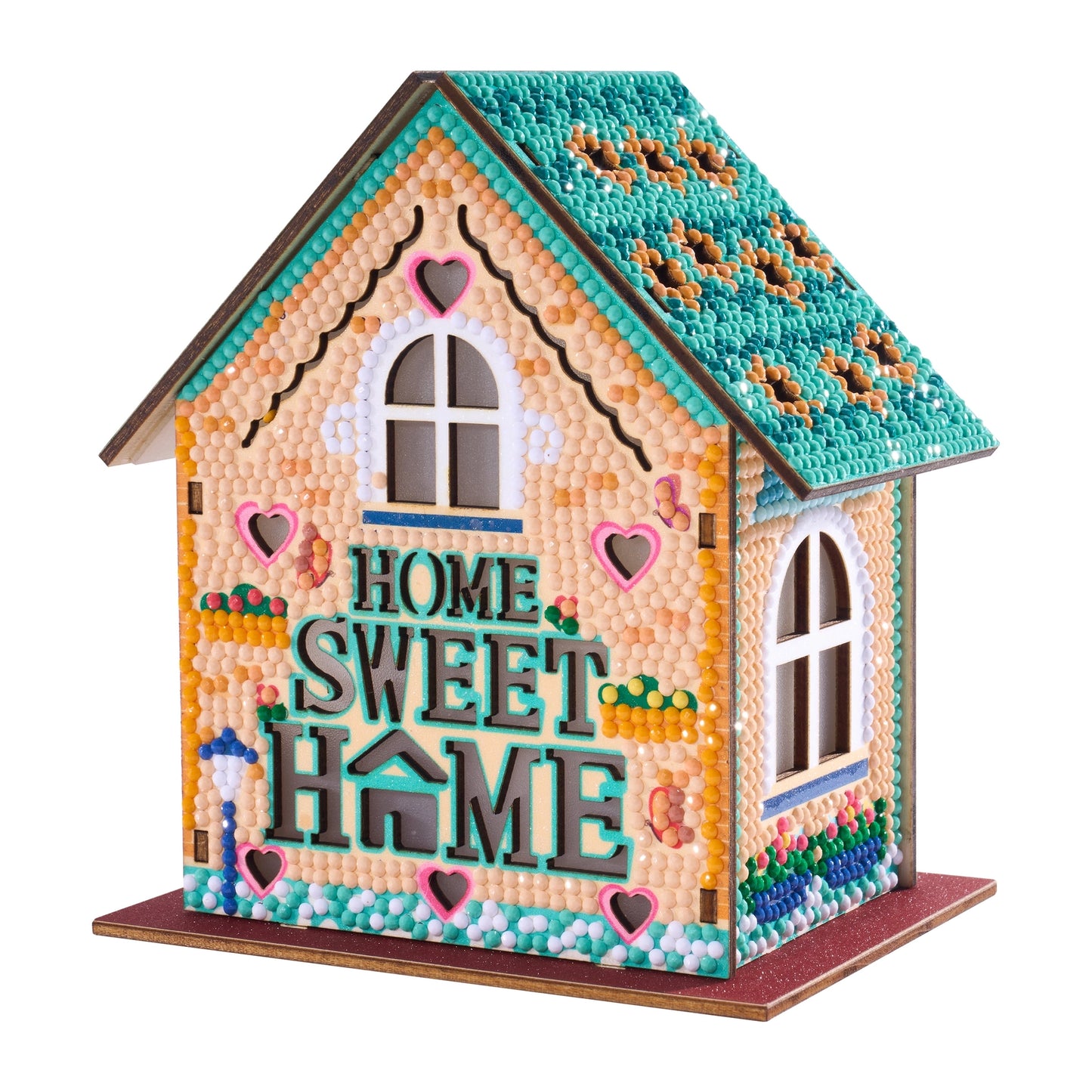 Diamond Art Club LED 3D Gem House - Home Sweet Home