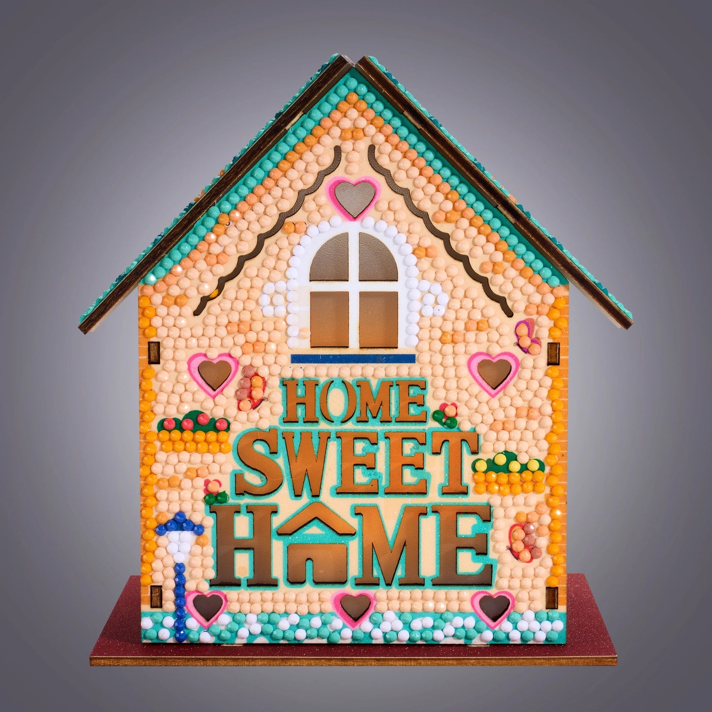 Diamond Art Club LED 3D Gem House - Home Sweet Home