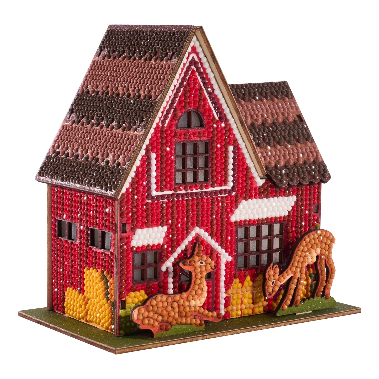 Diamond Art Club LED 3D Gem House - Farm House