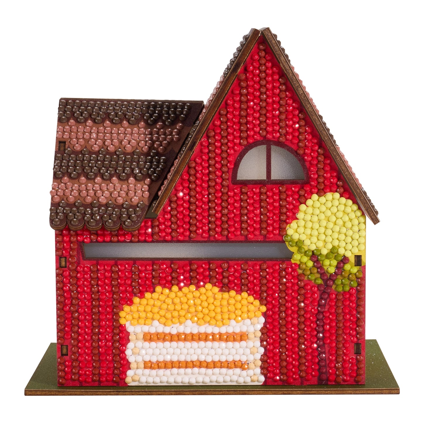 Diamond Art Club LED 3D Gem House - Farm House