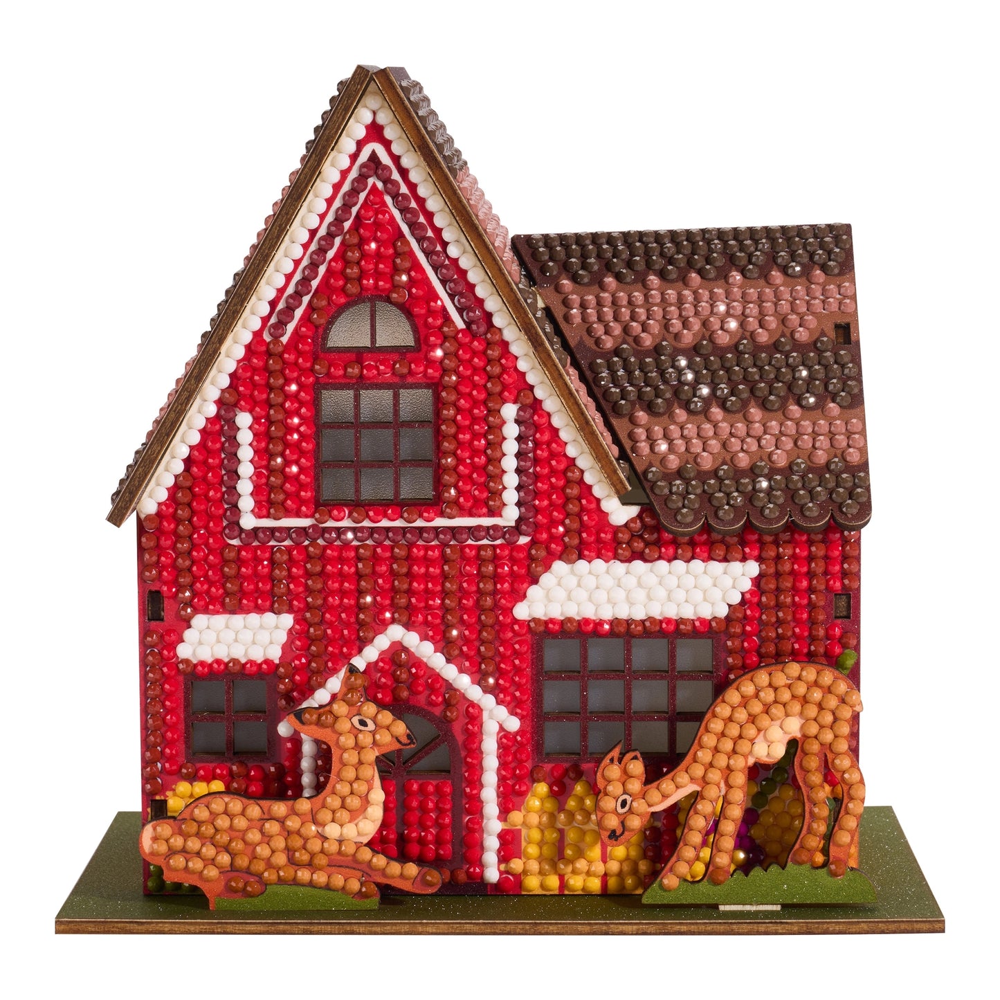Diamond Art Club LED 3D Gem House - Farm House