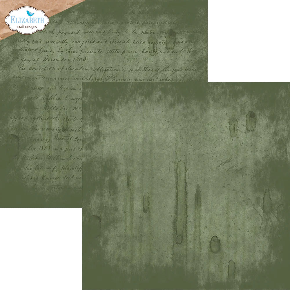 Elizabeth Craft Designs Backgrounds Volume 1 12” x 12” Paper Pack