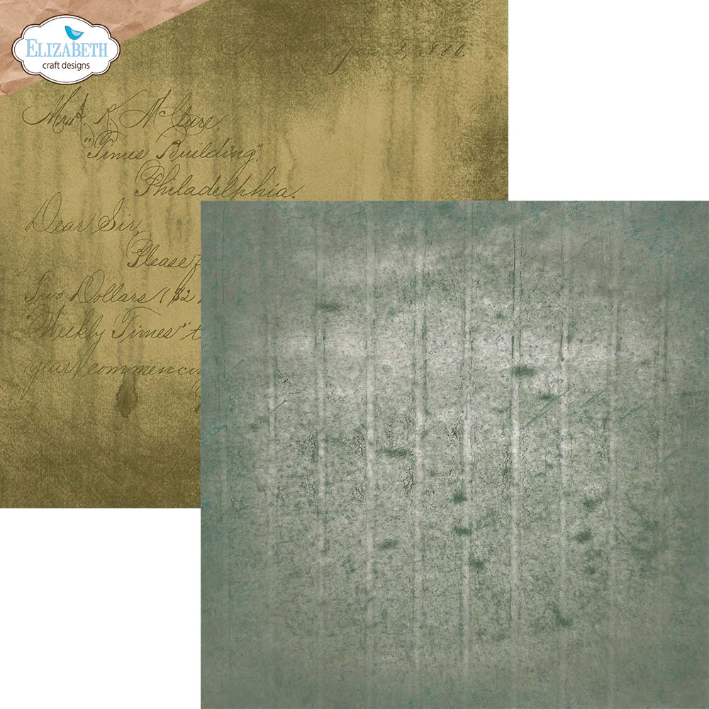 Elizabeth Craft Designs Backgrounds Volume 1 12” x 12” Paper Pack