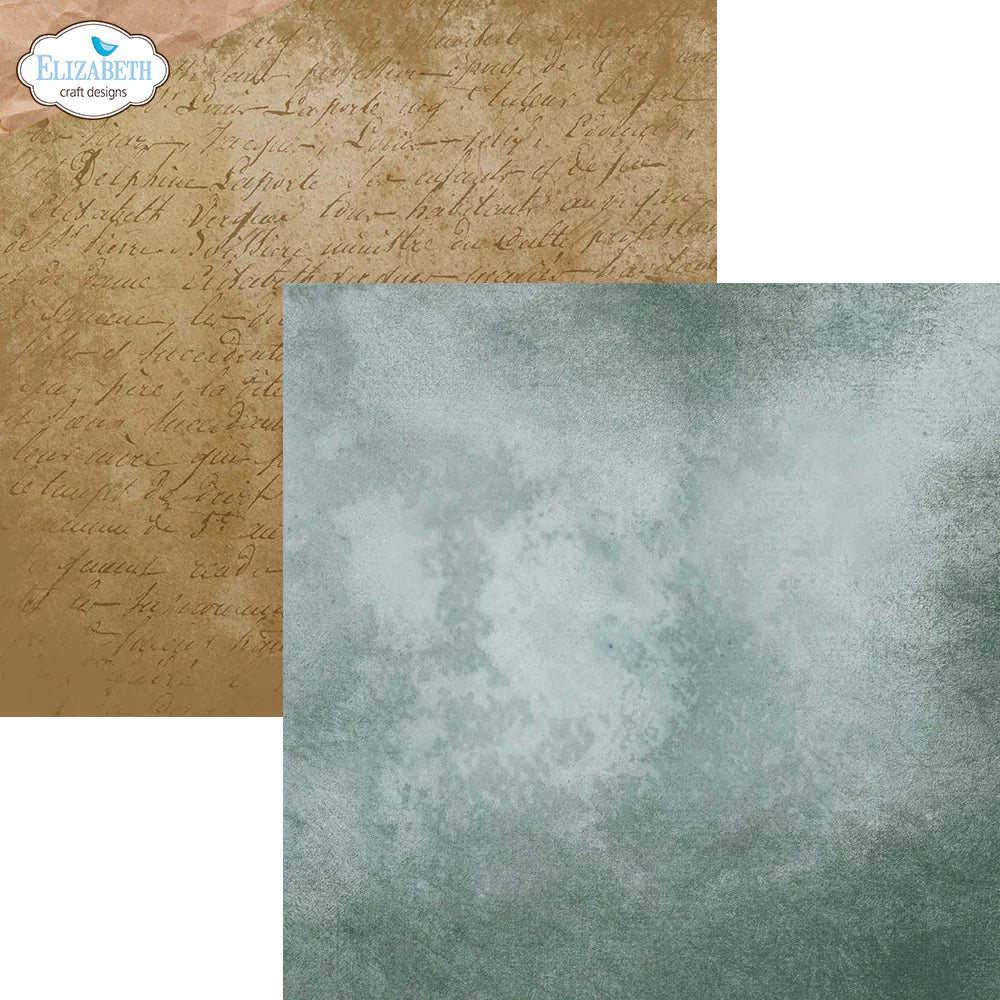 Elizabeth Craft Designs Backgrounds Volume 1 12” x 12” Paper Pack