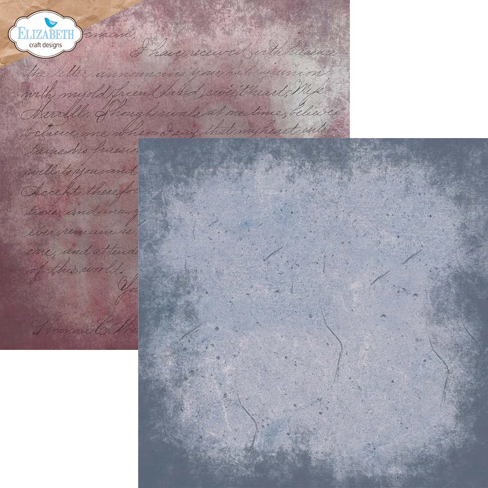 Elizabeth Craft Designs Backgrounds Volume 1 12” x 12” Paper Pack