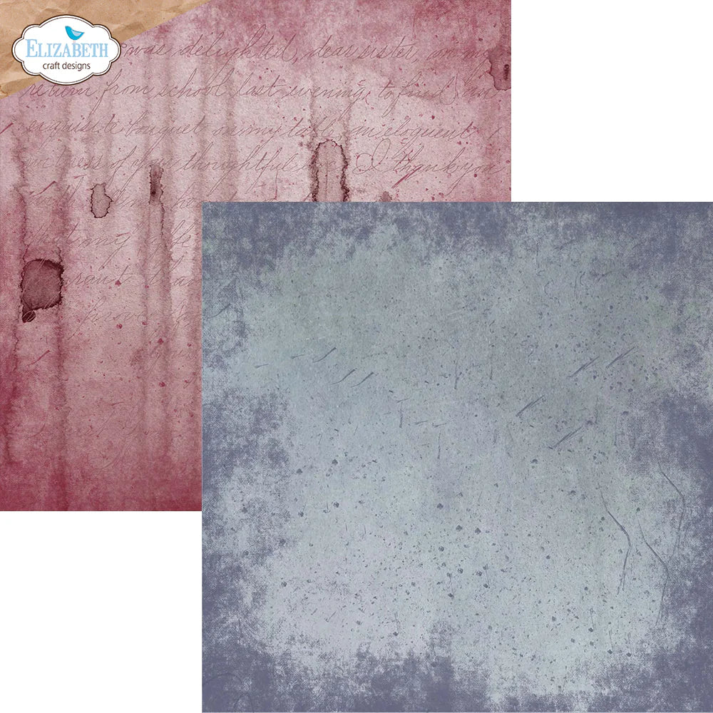 Elizabeth Craft Designs Backgrounds Volume 1 12” x 12” Paper Pack