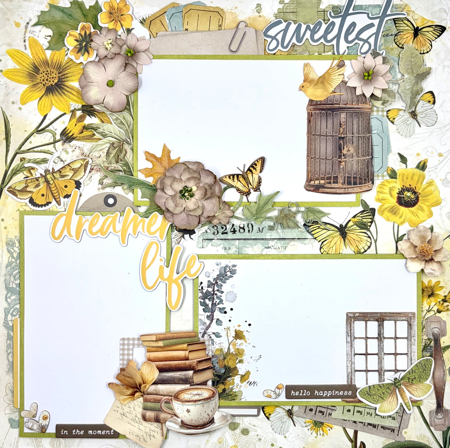 Sweetest Dreamer 2-Page Layout