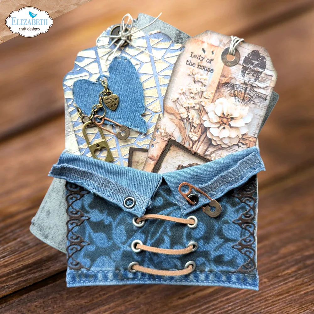 Elizabeth Craft Designs Journal Stencils 7