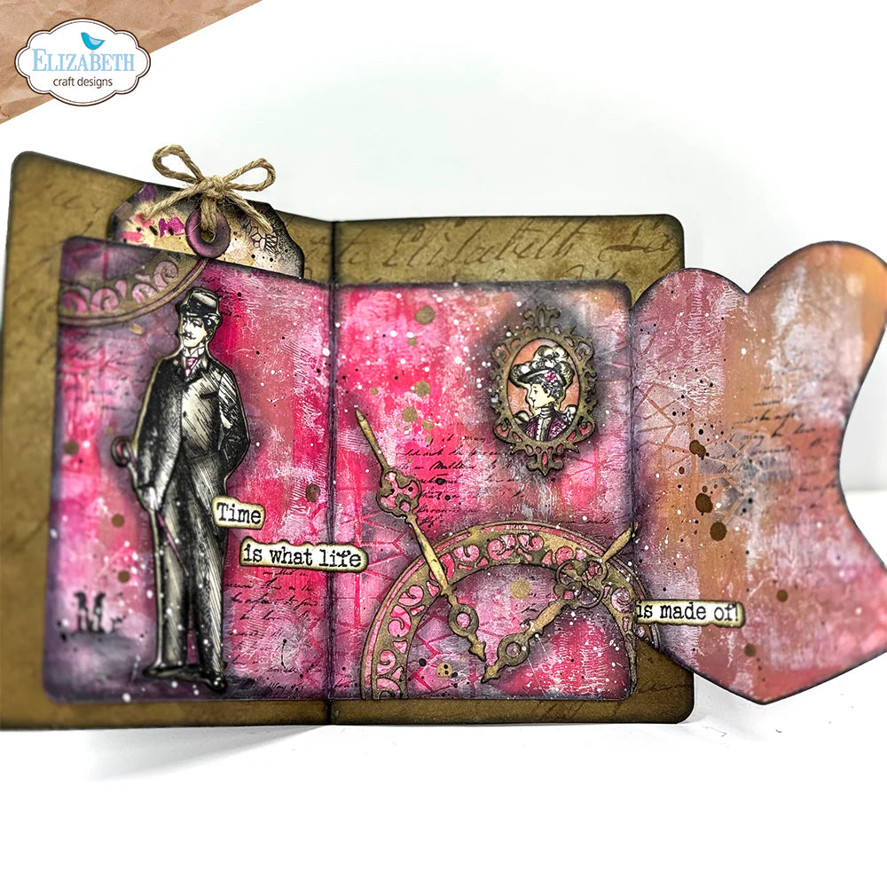 Elizabeth Craft Designs Laced Up Metal Die Set