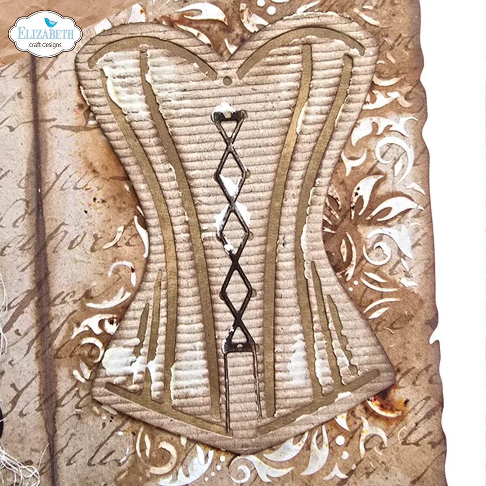 Elizabeth Craft Designs Laced Up Metal Die Set