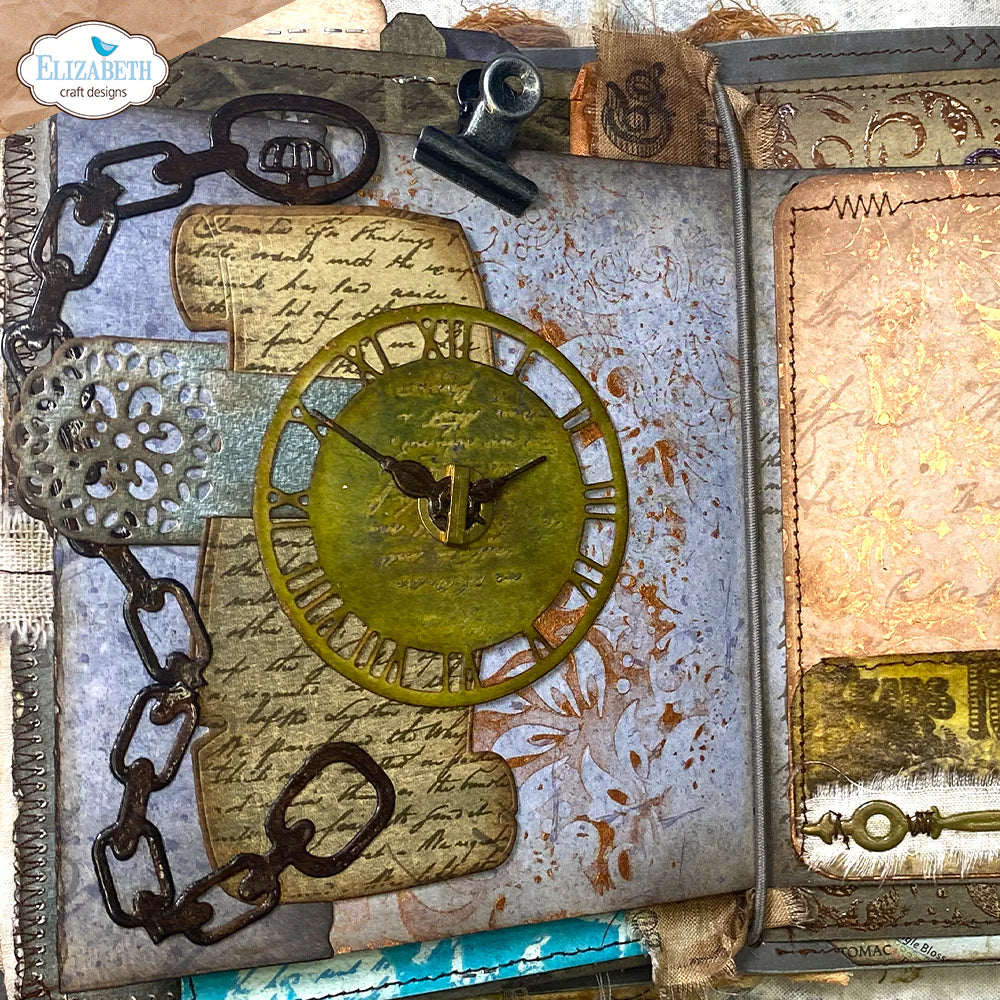 Elizabeth Craft Designs Gentleman’s Timepiece Metal Die Set