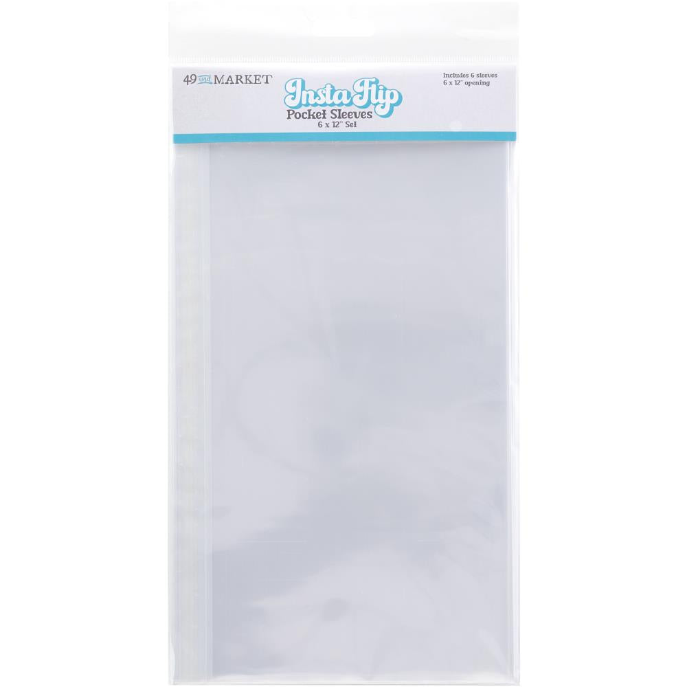 49 & Market InstaFlip Pocket Sleeves 6” x 12” Set