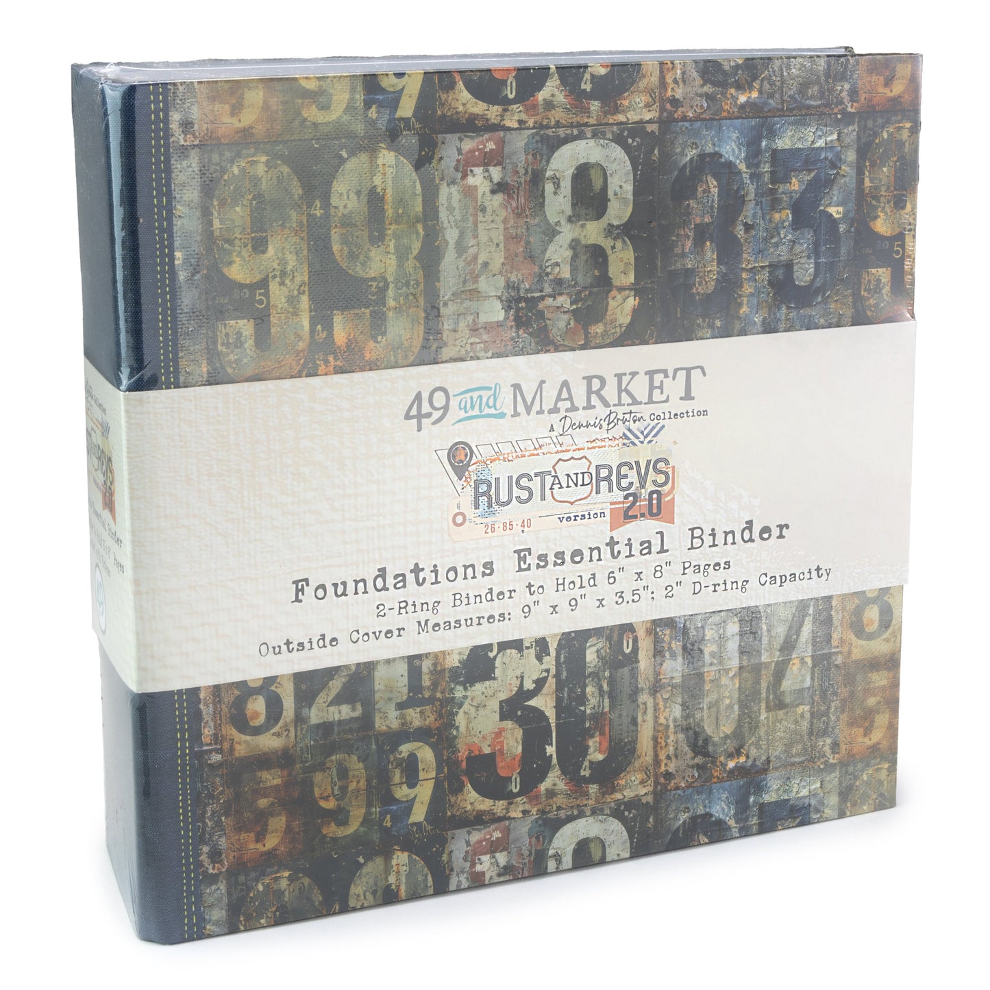 49 & Market Foundations Essential Binder - Rust & Revs 2.0