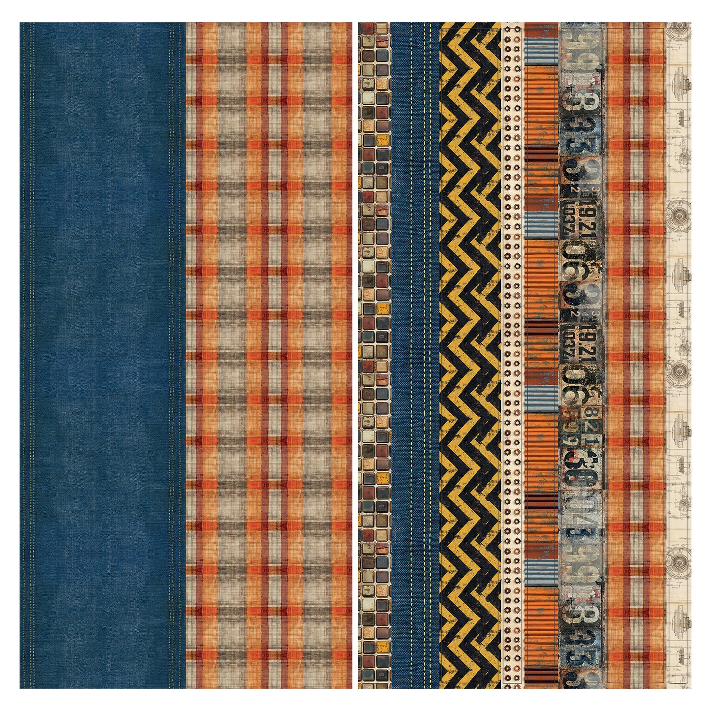 49 & Market Rust & Revs 2.0 Fabric Tape Set