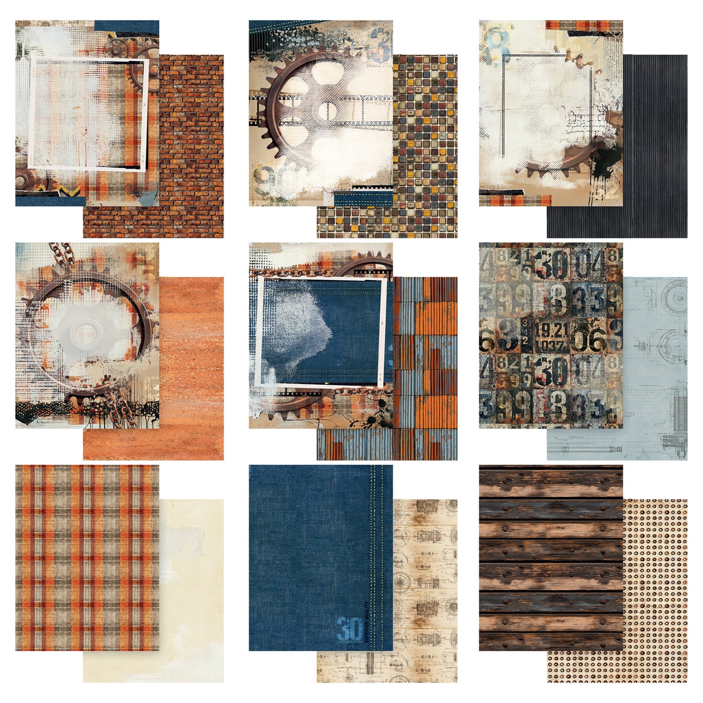 49 & Market Rust & Revs 2.0 6 x 8 Collection Pack
