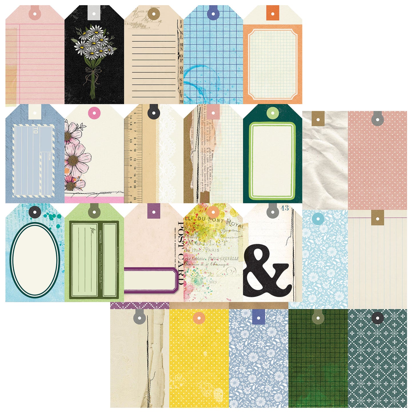 49 & Market The Flower Emporium by Vicki Boutin 12x12 Starters Collection Pack