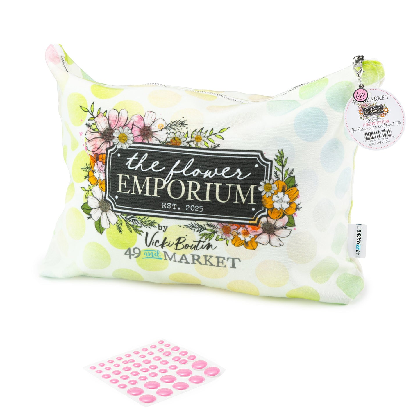 49 & Market The Flower Emporium by Vicki Boutin Essentials Project Tote Bundle