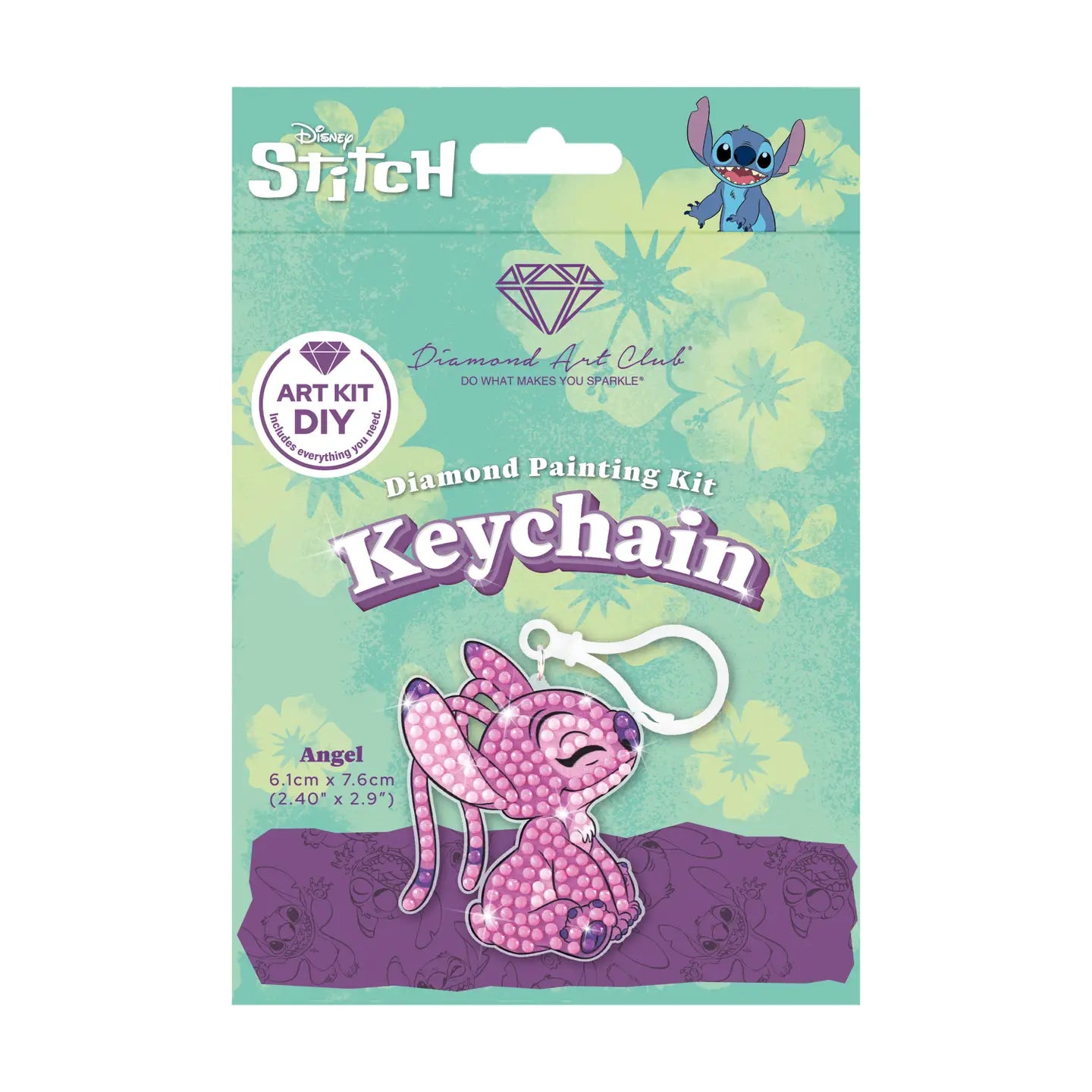 Diamond Art Club Keychain - Angel