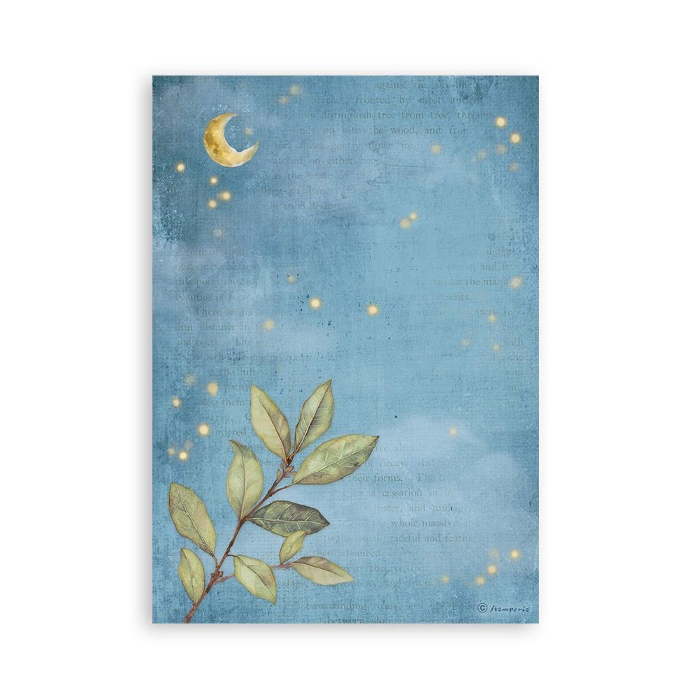 Stamperia Hidden Grove Washi Pad (8 Sheets)